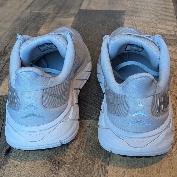 Hoka Arahi 6 Running Shoes Gray Silver - Picture 4 of 8